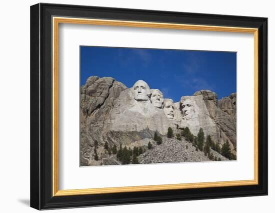 Mount Rushmore National Memorial, Keystone, South Dakota, USA-Walter Bibikow-Framed Photographic Print