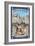 Mount Rushmore National Memorial, SD-Lantern Press-Framed Art Print