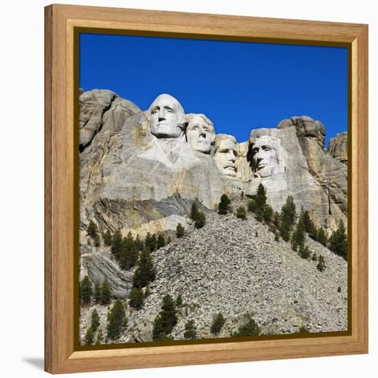 Mount Rushmore National Memorial-Ron Chapple-Framed Premier Image Canvas