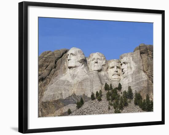 Mount Rushmore National Monument, Keystone, South Dakota, USA-Walter Bibikow-Framed Photographic Print