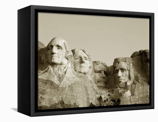 Mount Rushmore National Monument, South Dakota, USA-Steve Vidler-Framed Premier Image Canvas