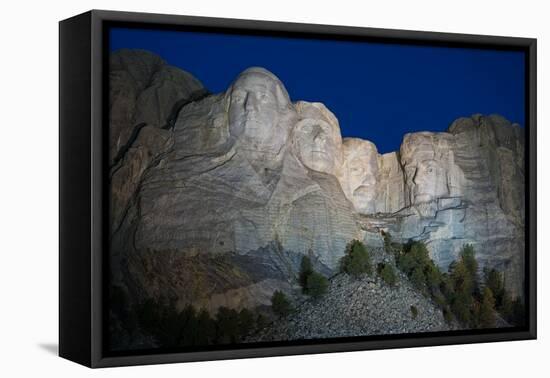 Mount Rushmore Nightfall-Steve Gadomski-Framed Premier Image Canvas