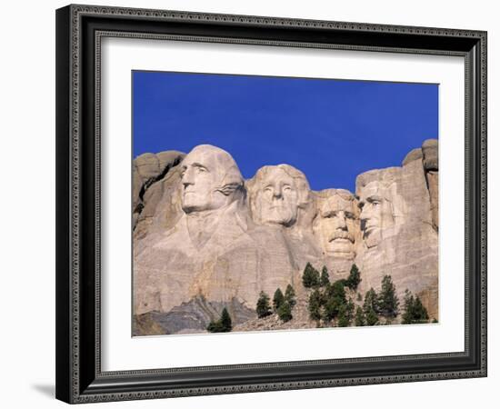 Mount Rushmore, South Dakota, USA-Walter Bibikow-Framed Photographic Print