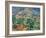 Mount Saint-Victoire-Paul Cézanne-Framed Giclee Print