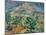 Mount Saint-Victoire-Paul Cézanne-Mounted Giclee Print