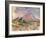 Mount Sainte-Victoire, 1897-1898-Paul Cézanne-Framed Giclee Print