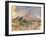 Mount Sainte-Victoire, 1897-1898-Paul Cézanne-Framed Giclee Print