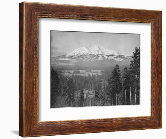 'Mount Shasta', 19th century-Unknown-Framed Photographic Print