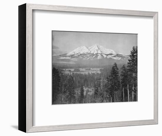 'Mount Shasta', 19th century-Unknown-Framed Photographic Print