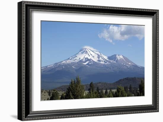 Mount Shasta - Cascade Range - Siskiyou County, California-Carol Highsmith-Framed Photo