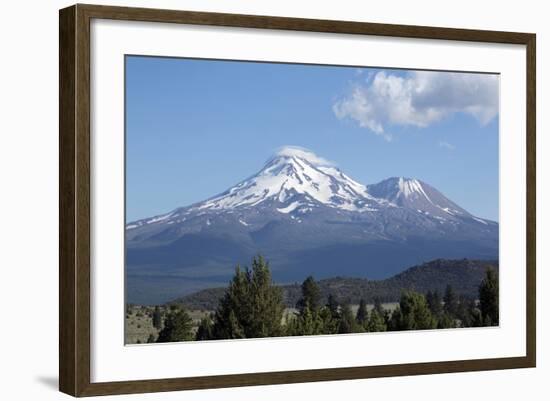 Mount Shasta - Cascade Range - Siskiyou County, California-Carol Highsmith-Framed Photo