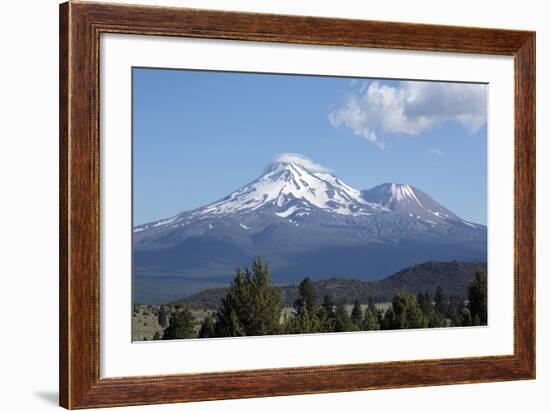 Mount Shasta - Cascade Range - Siskiyou County, California-Carol Highsmith-Framed Photo