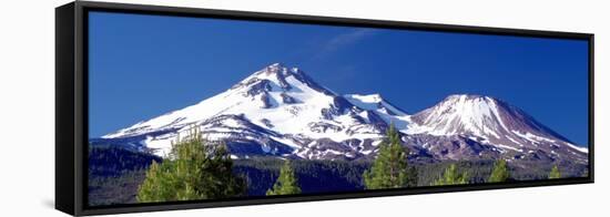 Mount Shasta Morning Vista I-Douglas Taylor-Framed Stretched Canvas