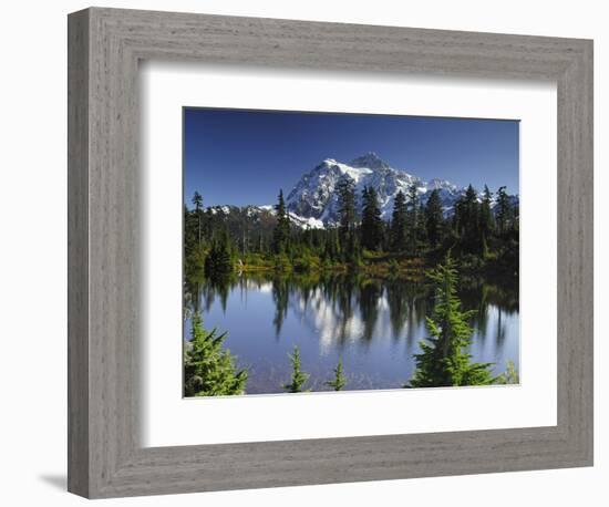 Mount Shuksan, Mount Baker-Snoqualmie National Forest, Washington, USA-Gerry Reynolds-Framed Photographic Print