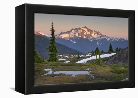 Mount Shuksan, North Cascades-Alan Majchrowicz-Framed Premier Image Canvas