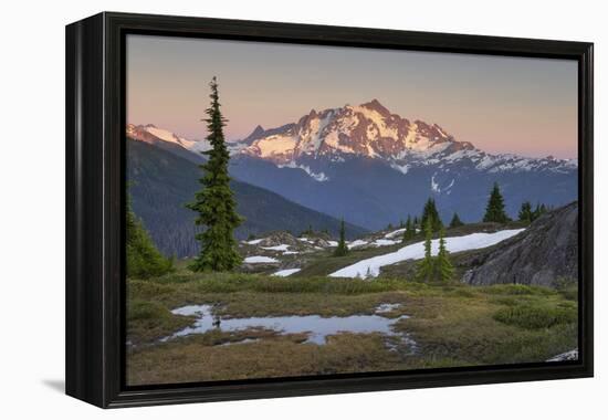 Mount Shuksan, North Cascades-Alan Majchrowicz-Framed Premier Image Canvas