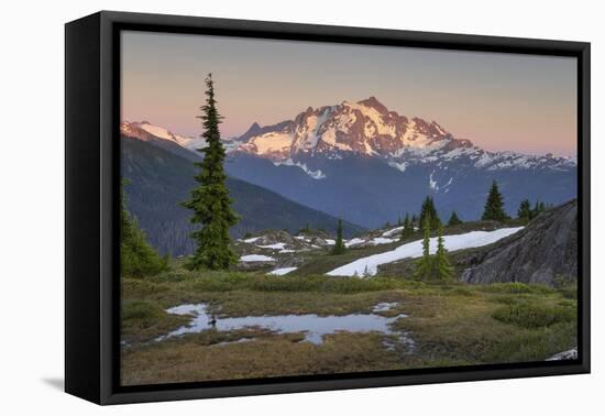 Mount Shuksan, North Cascades-Alan Majchrowicz-Framed Premier Image Canvas