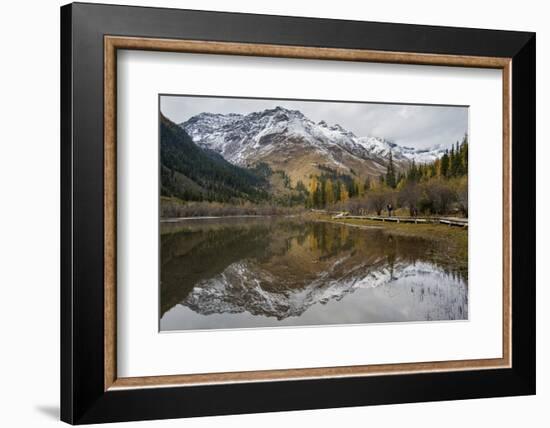 Mount Siguniang, an Area of Outstanding Natural Beauty in Sichuan Province, China, Asia-Alex Treadway-Framed Photographic Print