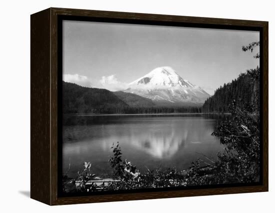 Mount St. Helens, Circa 1925-Asahel Curtis-Framed Premier Image Canvas