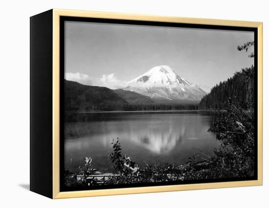 Mount St. Helens, Circa 1925-Asahel Curtis-Framed Premier Image Canvas
