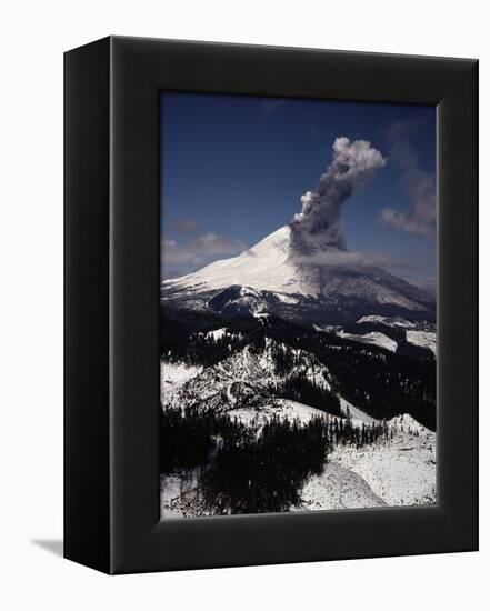 Mount St. Helens Erupts-Jim Sugar-Framed Premier Image Canvas