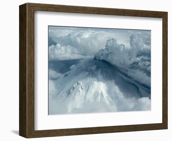 Mount St. Helens Erupts-Jim Sugar-Framed Photographic Print