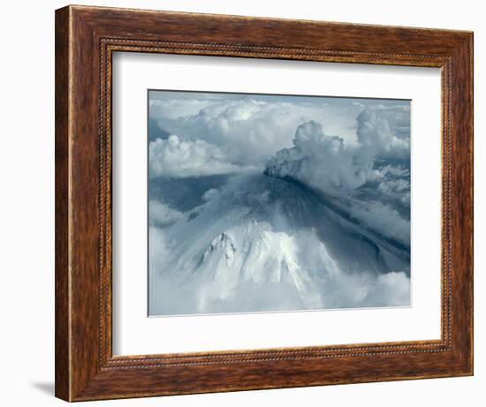 Mount St. Helens Erupts-Jim Sugar-Framed Photographic Print