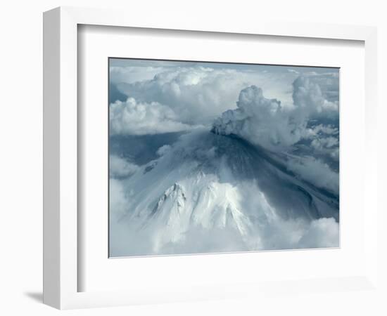 Mount St. Helens Erupts-Jim Sugar-Framed Photographic Print