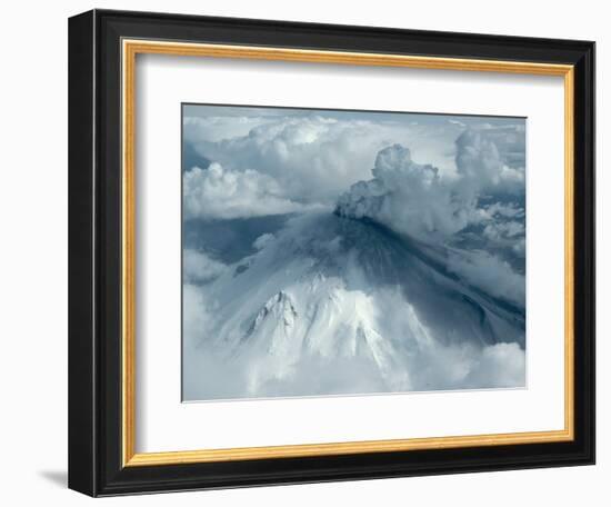 Mount St. Helens Erupts-Jim Sugar-Framed Photographic Print