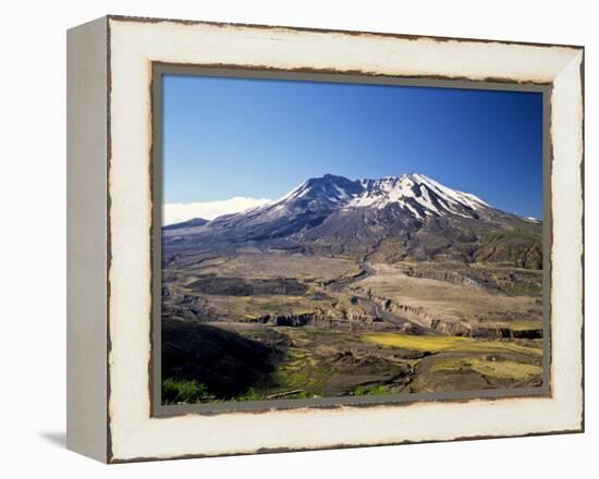 Mount St. Helens National Volcano Monument, Washington, USA-Bernard Friel-Framed Premier Image Canvas