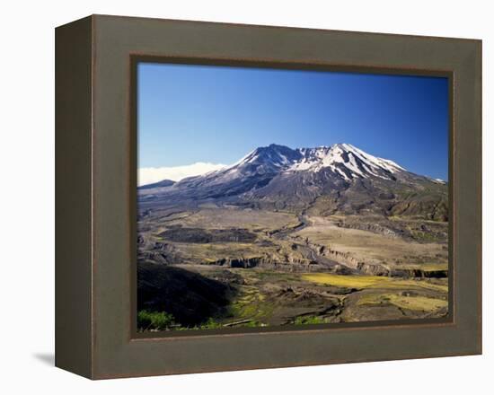 Mount St. Helens National Volcano Monument, Washington, USA-Bernard Friel-Framed Premier Image Canvas