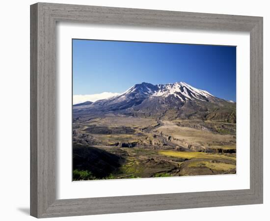 Mount St. Helens National Volcano Monument, Washington, USA-Bernard Friel-Framed Photographic Print