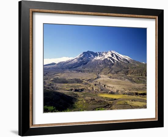 Mount St. Helens National Volcano Monument, Washington, USA-Bernard Friel-Framed Photographic Print