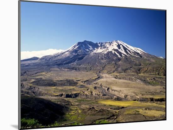 Mount St. Helens National Volcano Monument, Washington, USA-Bernard Friel-Mounted Photographic Print