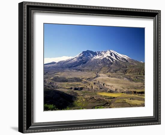 Mount St. Helens National Volcano Monument, Washington, USA-Bernard Friel-Framed Photographic Print