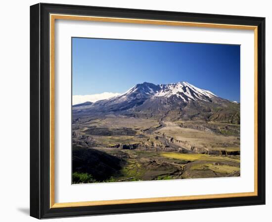 Mount St. Helens National Volcano Monument, Washington, USA-Bernard Friel-Framed Photographic Print