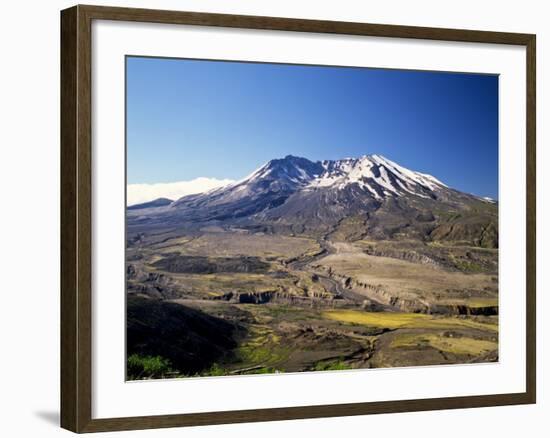 Mount St. Helens National Volcano Monument, Washington, USA-Bernard Friel-Framed Photographic Print