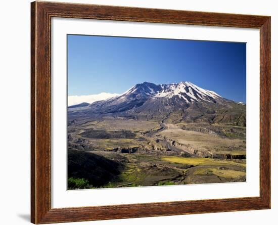 Mount St. Helens National Volcano Monument, Washington, USA-Bernard Friel-Framed Photographic Print