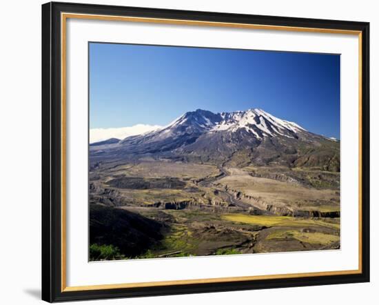 Mount St. Helens National Volcano Monument, Washington, USA-Bernard Friel-Framed Photographic Print