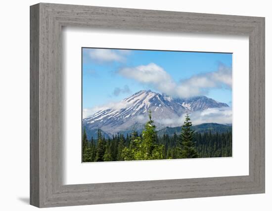 Mount St. Helens, part of the Cascade Range, Pacific Northwest region, Washington State, United Sta-Martin Child-Framed Photographic Print