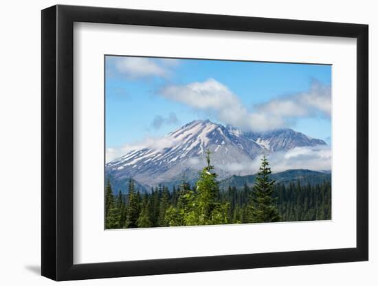 Mount St. Helens, part of the Cascade Range, Pacific Northwest region, Washington State, United Sta-Martin Child-Framed Photographic Print