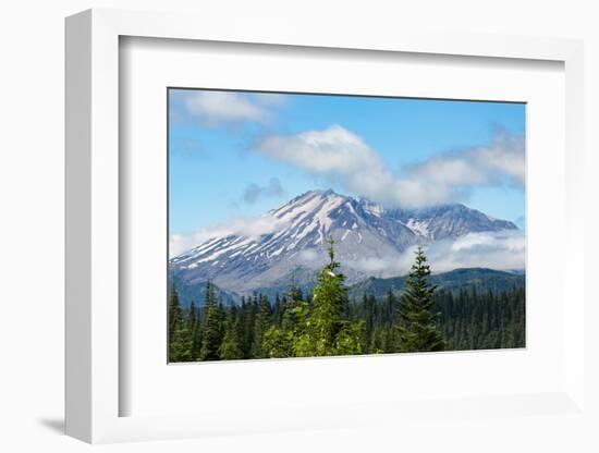 Mount St. Helens, part of the Cascade Range, Pacific Northwest region, Washington State, United Sta-Martin Child-Framed Photographic Print