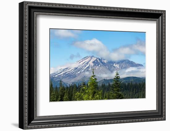 Mount St. Helens, part of the Cascade Range, Pacific Northwest region, Washington State, United Sta-Martin Child-Framed Photographic Print