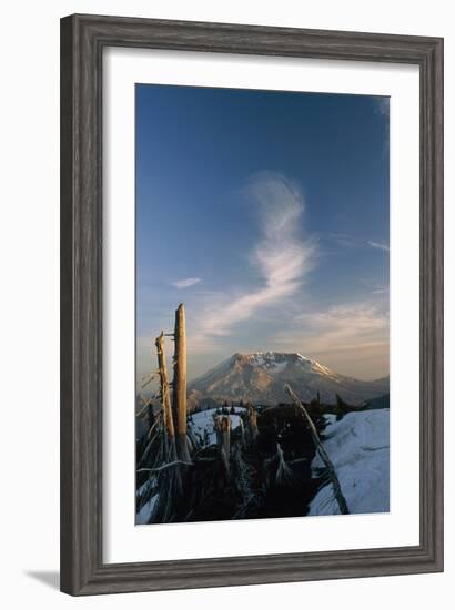 Mount St Helens Volcano-Alan Sirulnikoff-Framed Photographic Print