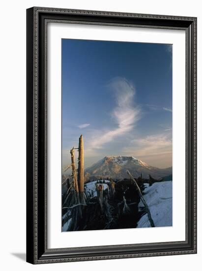 Mount St Helens Volcano-Alan Sirulnikoff-Framed Photographic Print