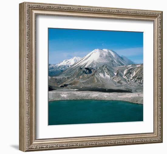 Mount St Helens-null-Framed Art Print