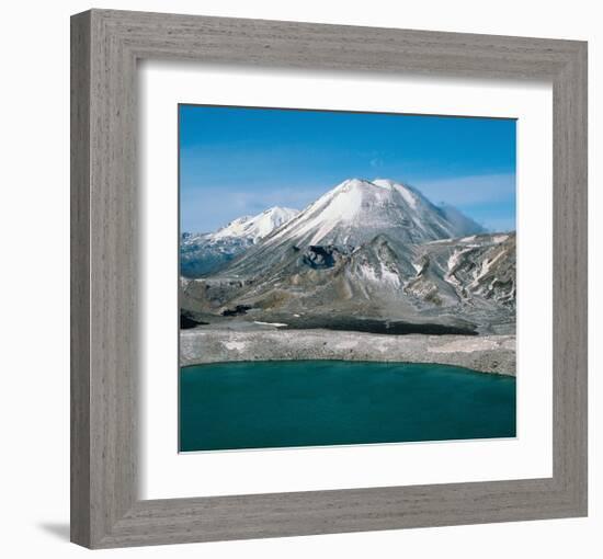 Mount St Helens-null-Framed Art Print