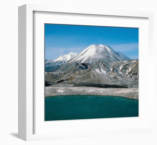 Mount St Helens-null-Framed Art Print