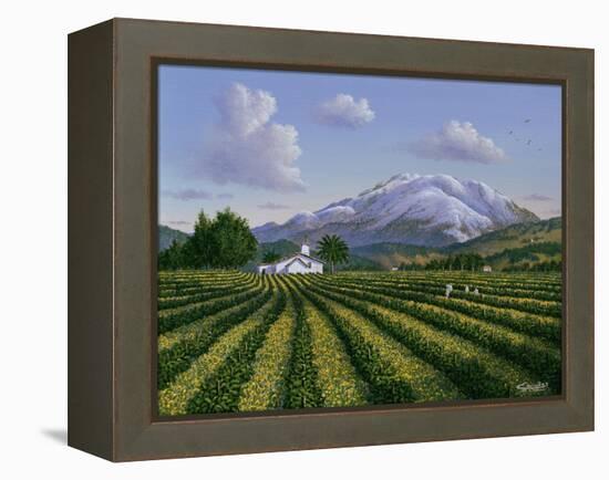 Mount Sta Helena - Napa Valley-Eduardo Camoes-Framed Premier Image Canvas