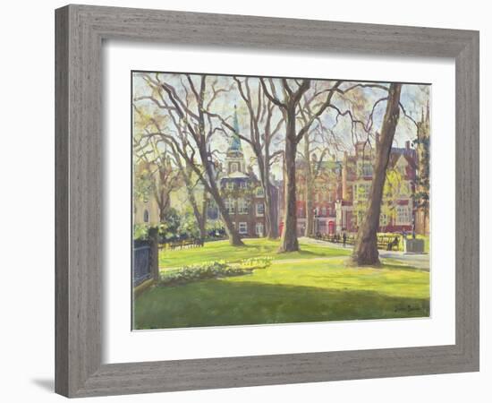 Mount Street Gardens, London-Julian Barrow-Framed Giclee Print